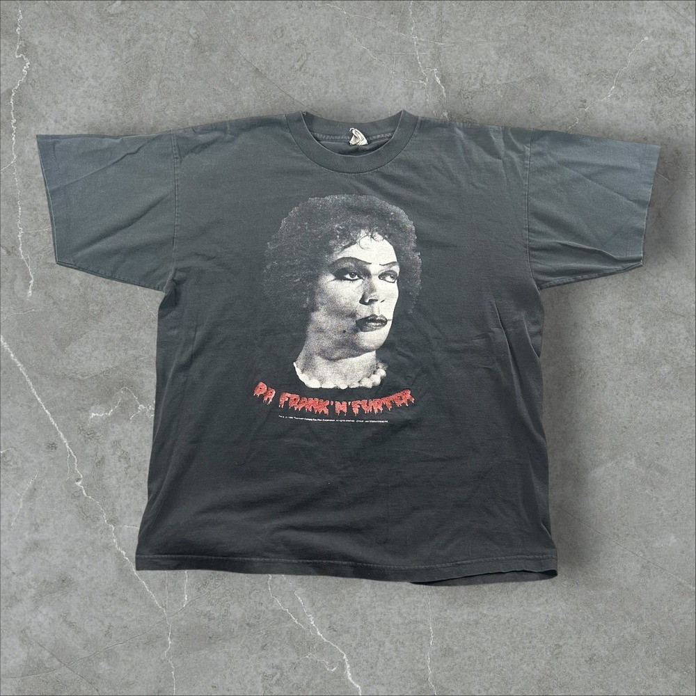 Mosquitohead Rocky Horror Picture Shirt Men XL Black Frank-N-Furter Tim Curry